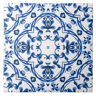 Majolica, citroen, Siciliaanse tegels, keramische  Tegeltje