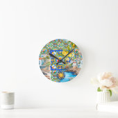 Majolica, citroen, Siciliaanse tegels, Ronde Klok (Huis)