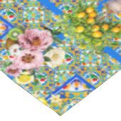 Majolica, citroen, Siciliaanse tegels, Tafelkleed (Gekanteld)