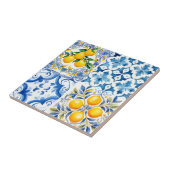 Majolica, citroen, Siciliaanse tegels, Tegeltje (Zijkant)