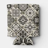 Majolica Islamitische Tegel Patchwork Blikjeskoeler (Achterkant)