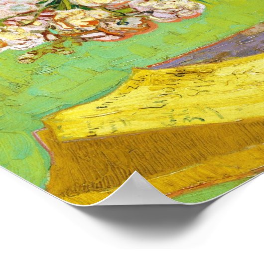 Majolica Jar Branches Oleander Vincent van Gogh Poster (Hoek)