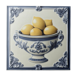  Majolica Lemon Tegels Tegeltje