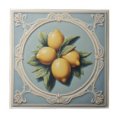  Majolica Lemon Tegels Tegeltje (Voorkant)