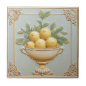  Majolica Lemon Tegels Tegeltje (Voorkant)