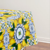 Majolica, mediterrane tegels, tafelkleed (Voorbeeld)