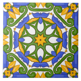 Majolica, mediterrane tegels, tegeltje