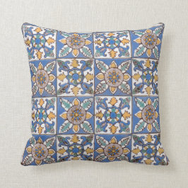 Majolica Pattern Handmade Cream-Colored Wall Tiles Kussen