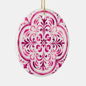 Majolica Rose Keramisch Ornament (Rechts)