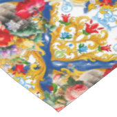 Majolica, Siciliaanse stijl, bloemen Tafelkleed (Gekanteld)
