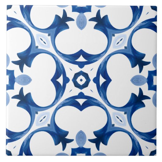 Majolica, Siciliaanse tegels, keramische Tegel Tegeltje (Voorkant)