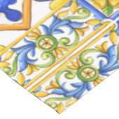 Majolica, Spaanse tegel, middellandse zee Tafelkleed (Gekanteld)