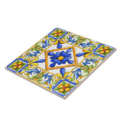 Majolica, Spaanse tegel, middellandse zee Tegeltje (Zijkant)