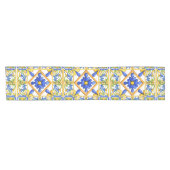 Majolica, Spanish tile, mediterranean Korte Tafelloper (Horizontaal)