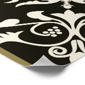 Majolica tegel Islamitische motieven. Poster (Hoek)