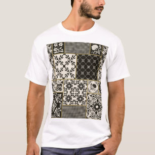 Majolica tegel Islamitische motieven. T-shirt