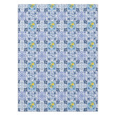 Majolica, tegels, citroenen, Siciliaanse tegels Tafelkleed (Voorkant)