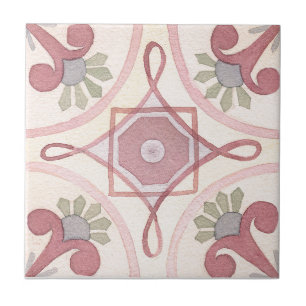 Majolica-Waterverf Tegeltje