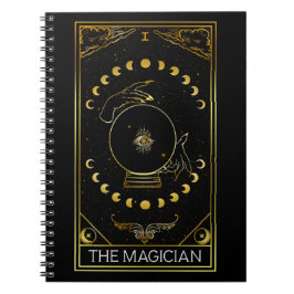 Majoor Arcana de Magiciër Tarot Kaart Notitieboek