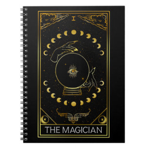 Majoor Arcana de Magiciër Tarot Kaart Notitieboek