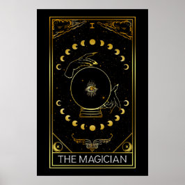 Majoor Arcana de Magiciër Tarot Kaart Poster