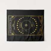 Majoor Arcana de Magiciër Tarot Kaart Wandkleed (Voorkant (horizontaal))