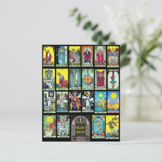 Majoor Arcana Tarot Kaart (Staand voorkant)