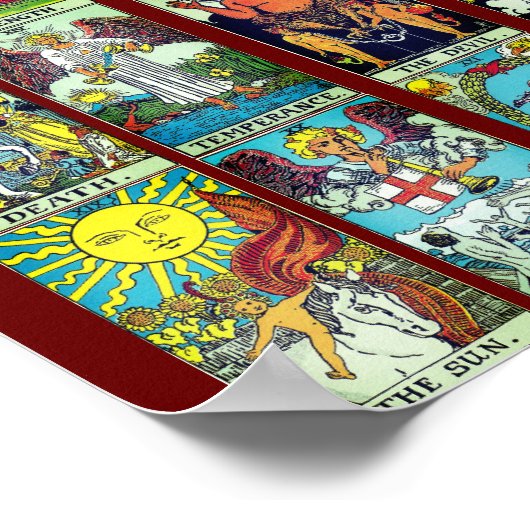Majoor Arcana Tarot Poster (Hoek)