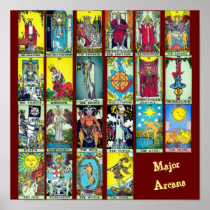 Majoor Arcana Tarot Poster