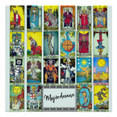 Majoor Arcana Tarot Poster (Voorkant)