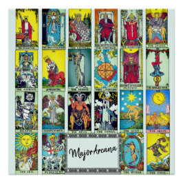 Majoor Arcana Tarot Poster