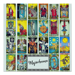 Majoor Arcana Tarot Poster