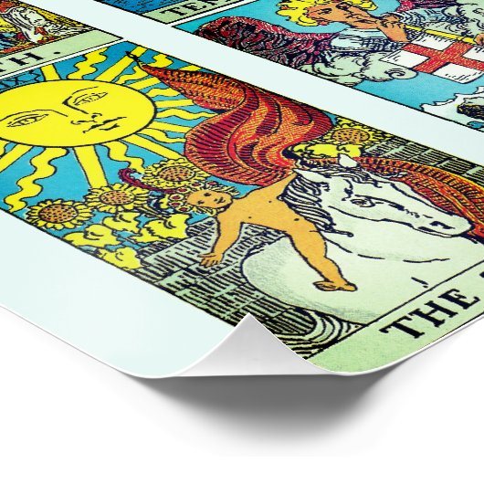 Majoor Arcana Tarot Poster (Hoek)