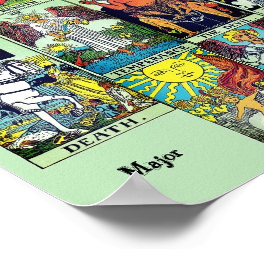 Majoor Arcana Tarot Poster (Hoek)