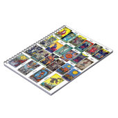 Majoor Arcana Tarot Spiral Notitieboek (Linkerzijde)