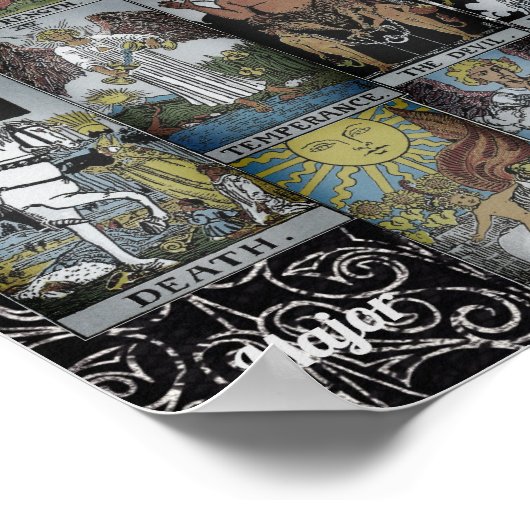 Majoor Arcana Tarot Sux Poster (Hoek)