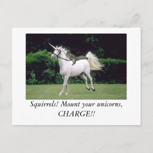 Majoor Cuthbert Acorn-Nutkraker Briefkaart