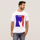Majoor Golf Addiction T-shirt (Voorkant volledig)