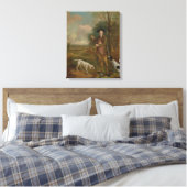 Majoor John Dade (1726-1811) van Tannington, Suffo Canvas Afdruk (Insitu (Slaapkamer))