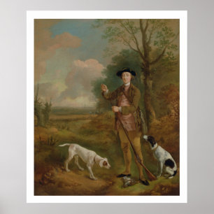 Majoor John Dade (1726-1811) van Tannington, Suffo Poster