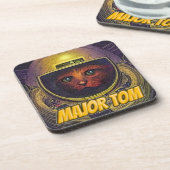 Majoor (Kat) Tom: Bier Onderzetter (Linkerzijde)