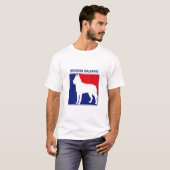 Majoor League Belgium Malinois t-shirt (Voorkant volledig)