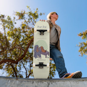 Majoor Loser Cartoon 8" Bleek geel skateboard