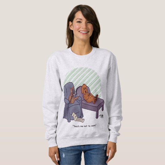 Majoor Loser Women's Ash Sweatshirt (Voorkant volledig)