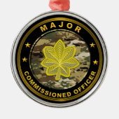 Majoor Metalen Ornament (Voorkant)