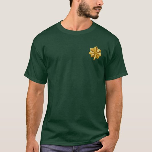 Majoor Shirt van het leger (Voorkant)