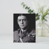 Majoor Sir Ernest Shackleton Briefkaart (Staand voorkant)