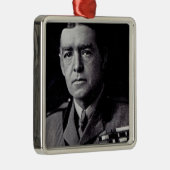 Majoor Sir Ernest Shackleton Metalen Ornament (Rechts)