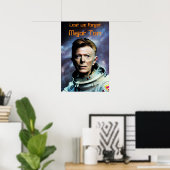 Majoor Tom Bowie Starman Poster (Thuiskantoor)