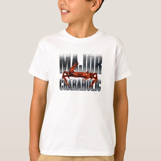 Major Crabaholic T-Shirt (Voorkant)